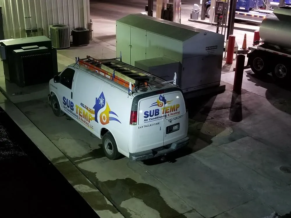 Slide of Sub Temp Air Conditioning & Heating