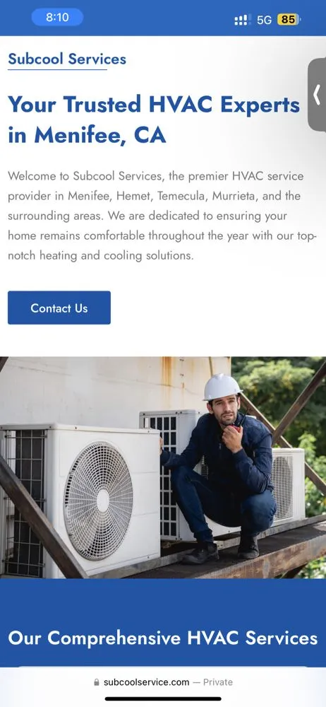 Slide of Subcool Services