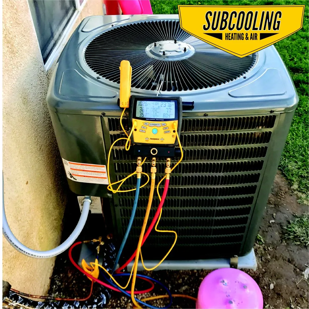 Slide of Subcooling Heating & Air