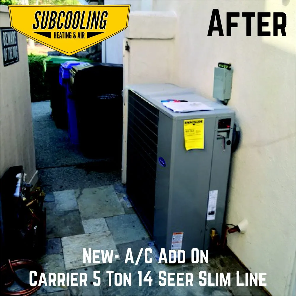 Slide of Subcooling Heating & Air