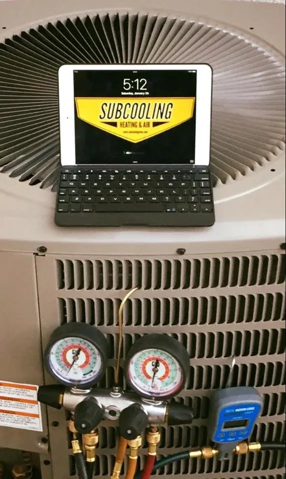 Slide of Subcooling Heating & Air