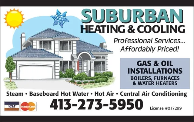 Slide of Suburban Heating & Cooling