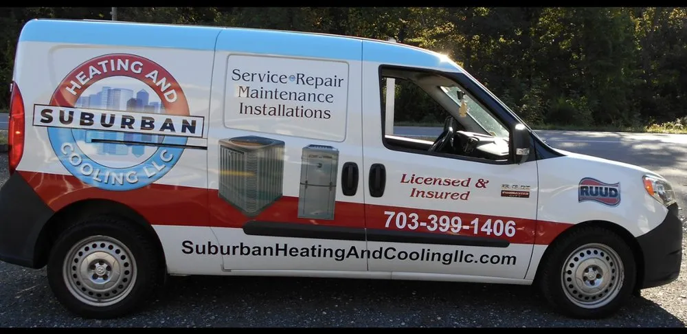 Slide of Suburban Heating and Cooling
