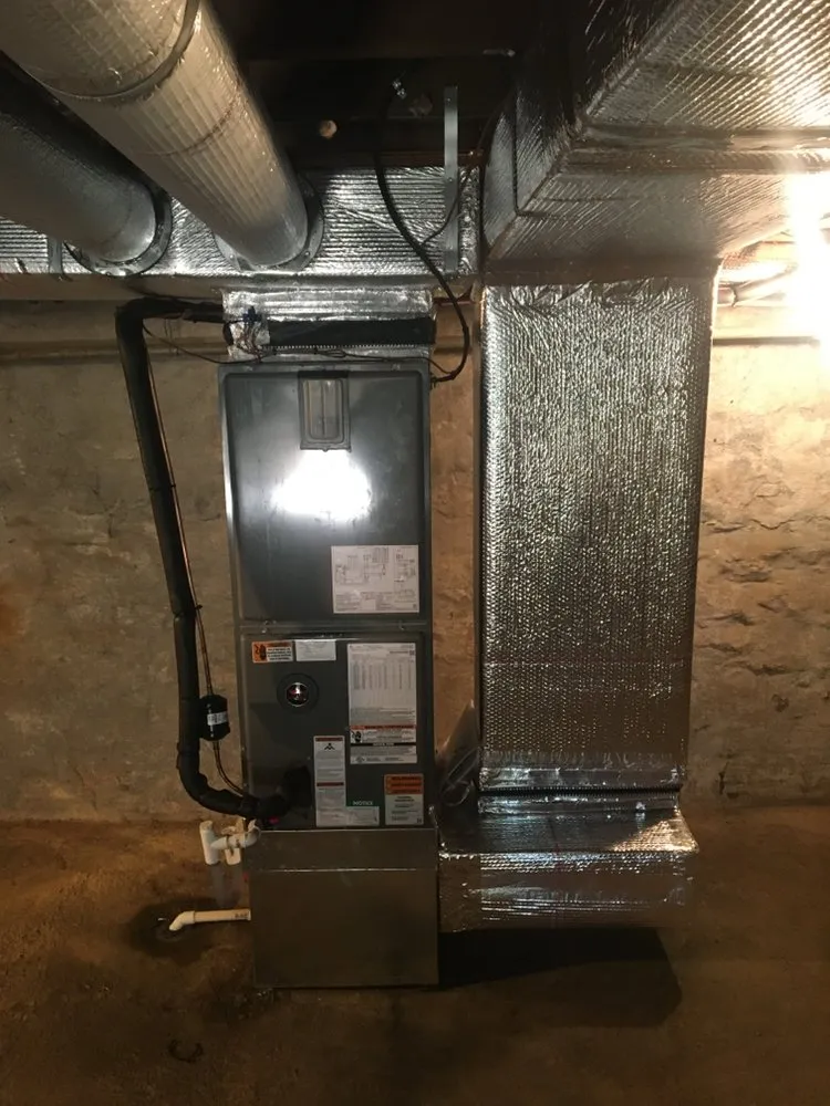 Slide of Suburban Heating and Cooling