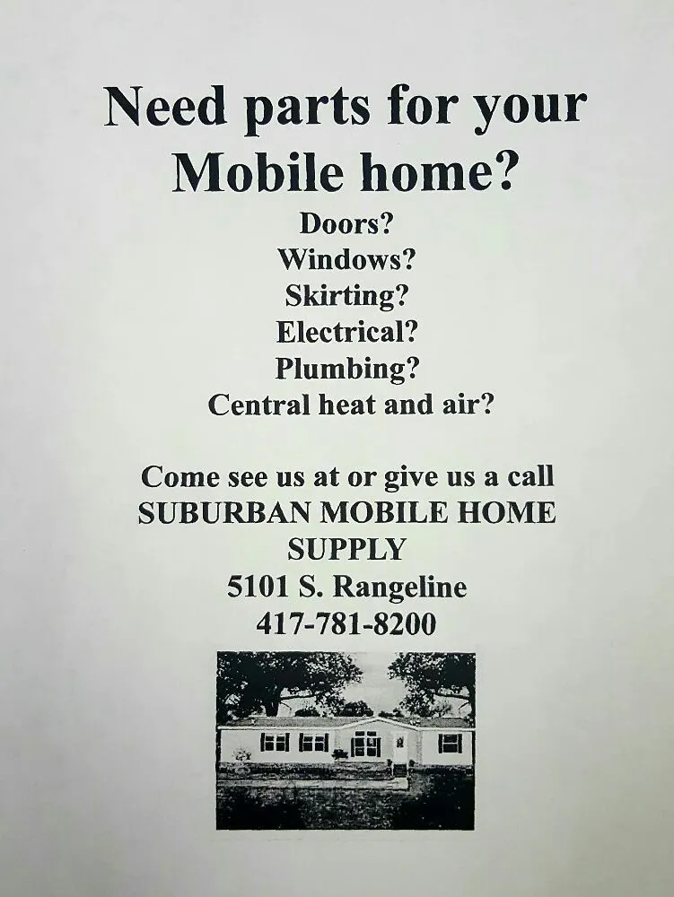 Slide of Suburban Mobile Home Supply