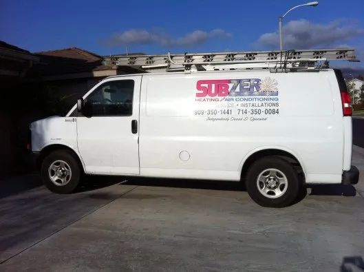 Slide of Subzero Heating and Air Conditioning