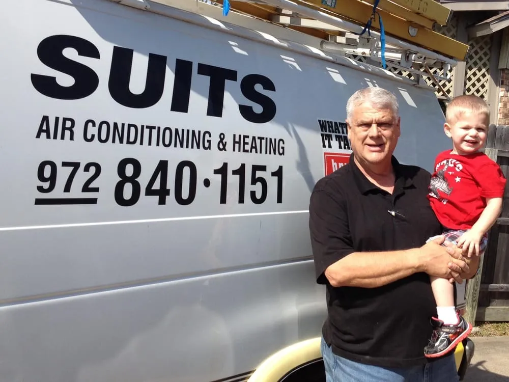 Slide of Suits Air Conditioning and Heating Service