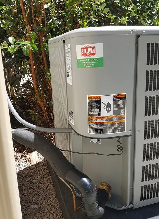 Slide of Sullivan & Son's HVAC