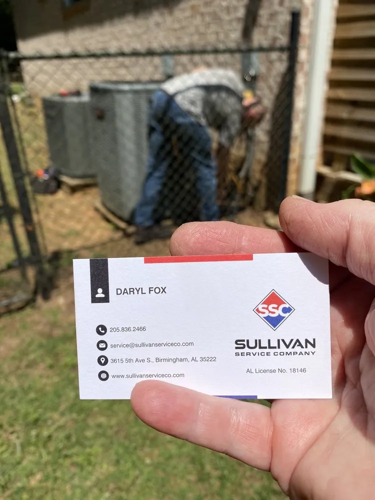 Slide of Sullivan Service