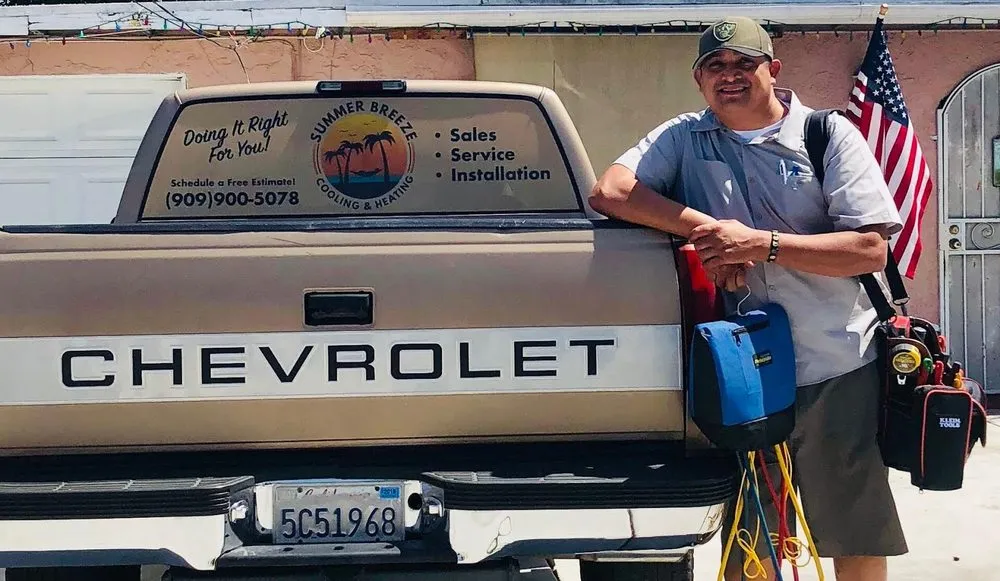 Slide of Summer Breeze Cooling & Heating