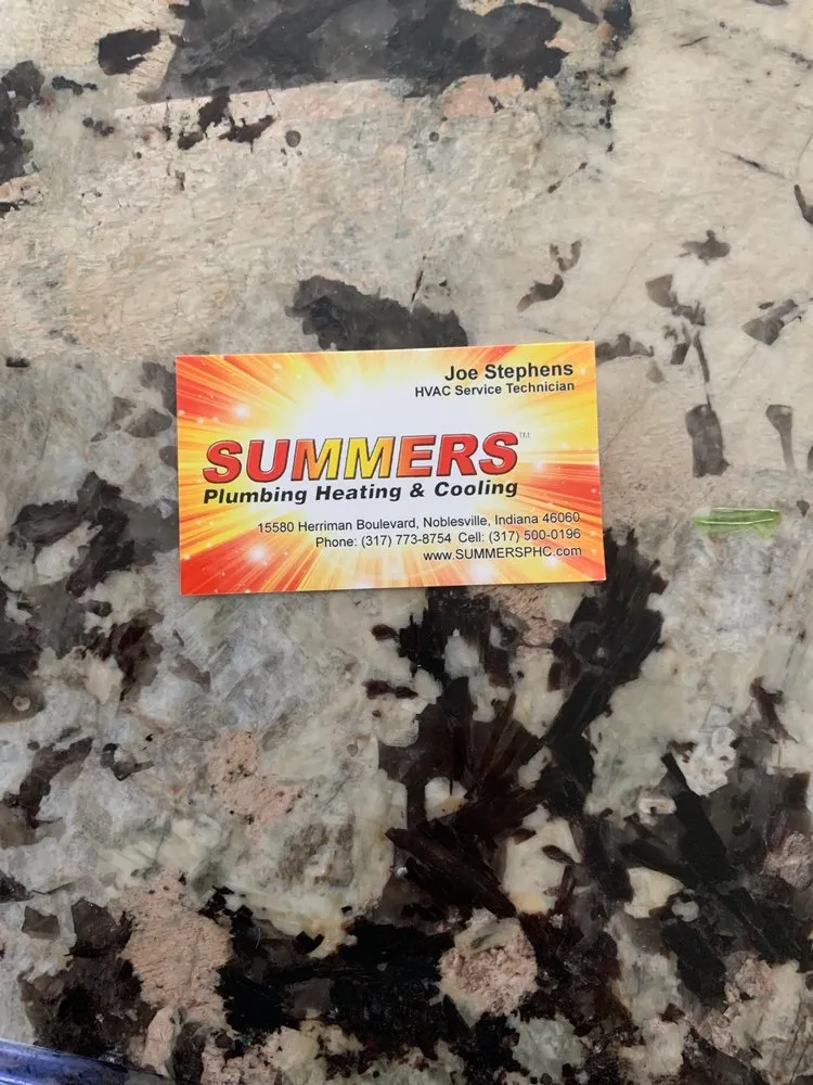 Slide of Summers Plumbing Heating & Cooling