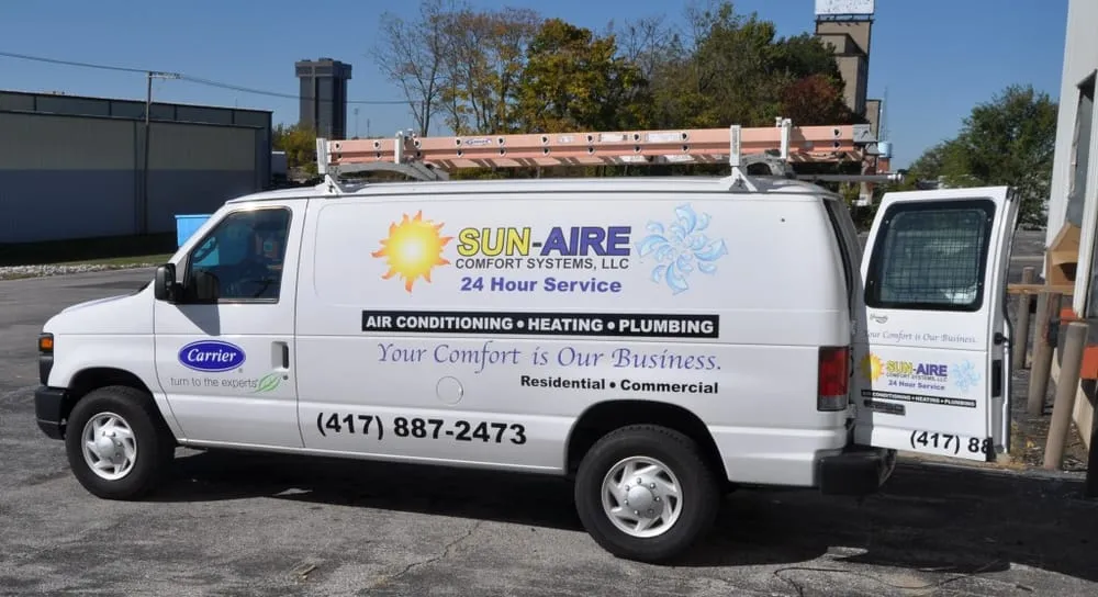 Slide of Sun-Aire Comfort Systems