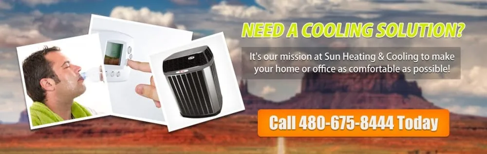 Slide of Sun Heating & Cooling