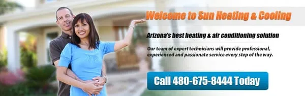 Sun Heating & Cooling Logo