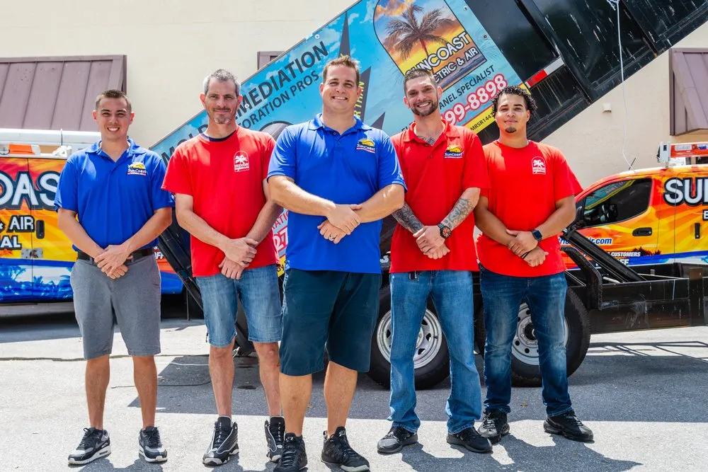 Slide of Suncoast Electric and Air