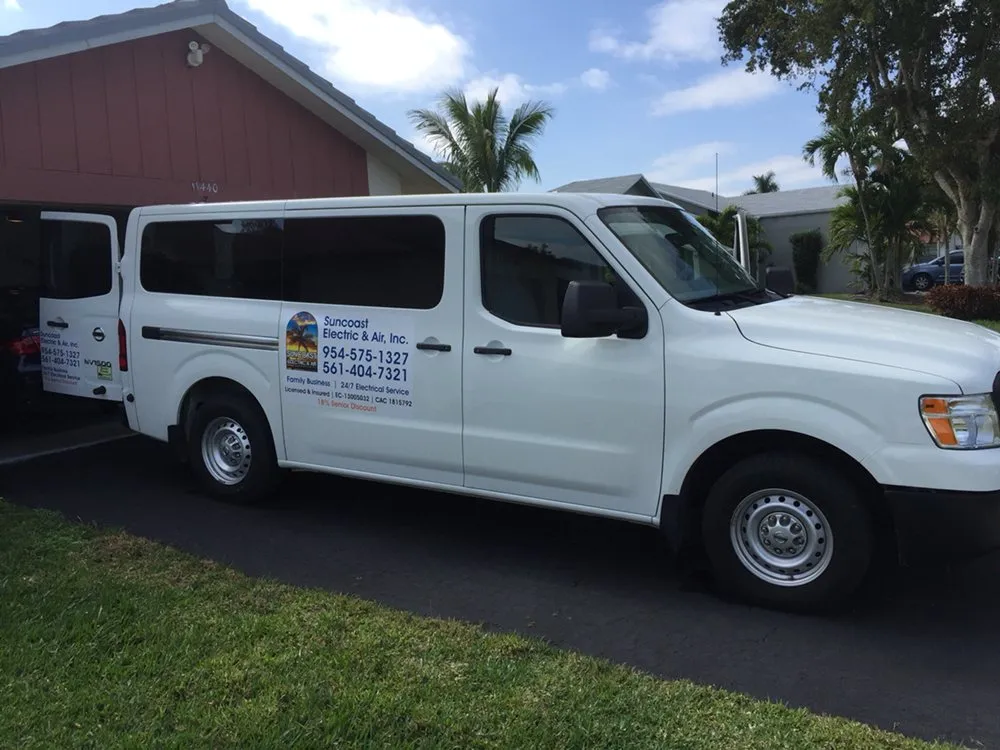 Slide of Suncoast Electric and Air