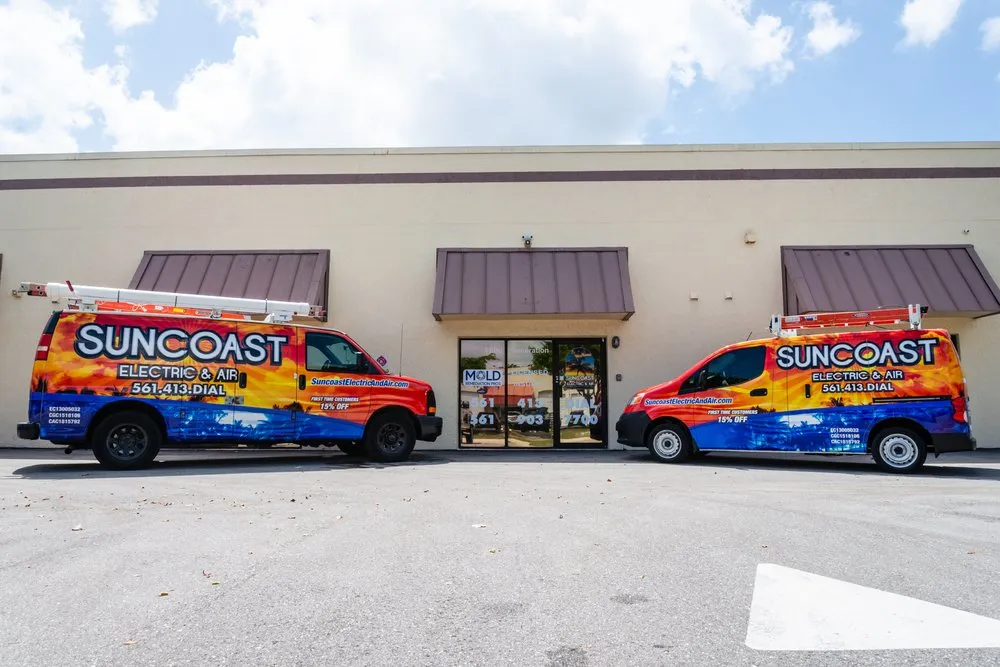 Slide of Suncoast Electric and Air