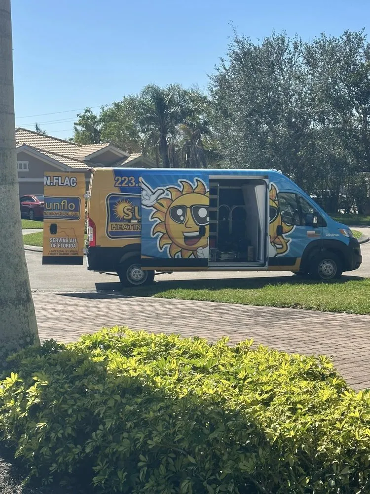 Slide of Sunflo Heating and Cool Air