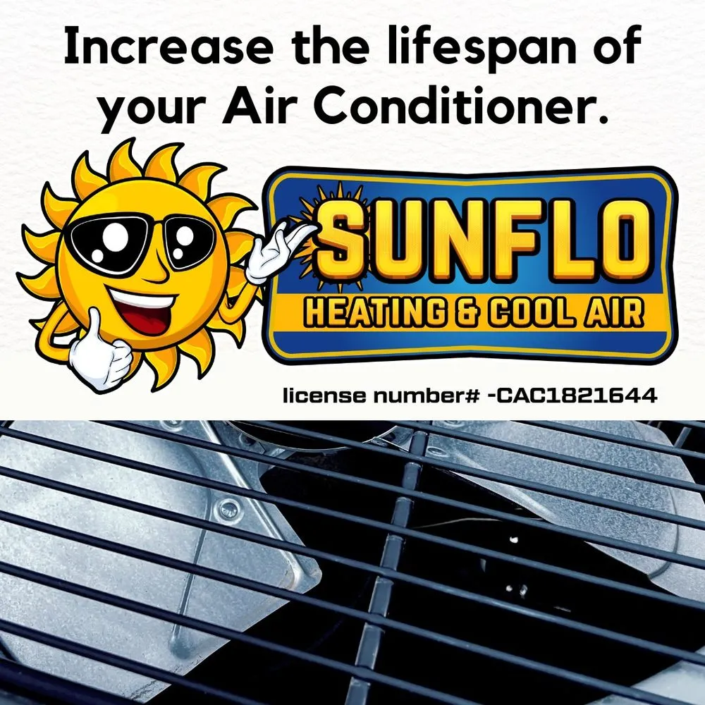 Slide of Sunflo Heating and Cool Air