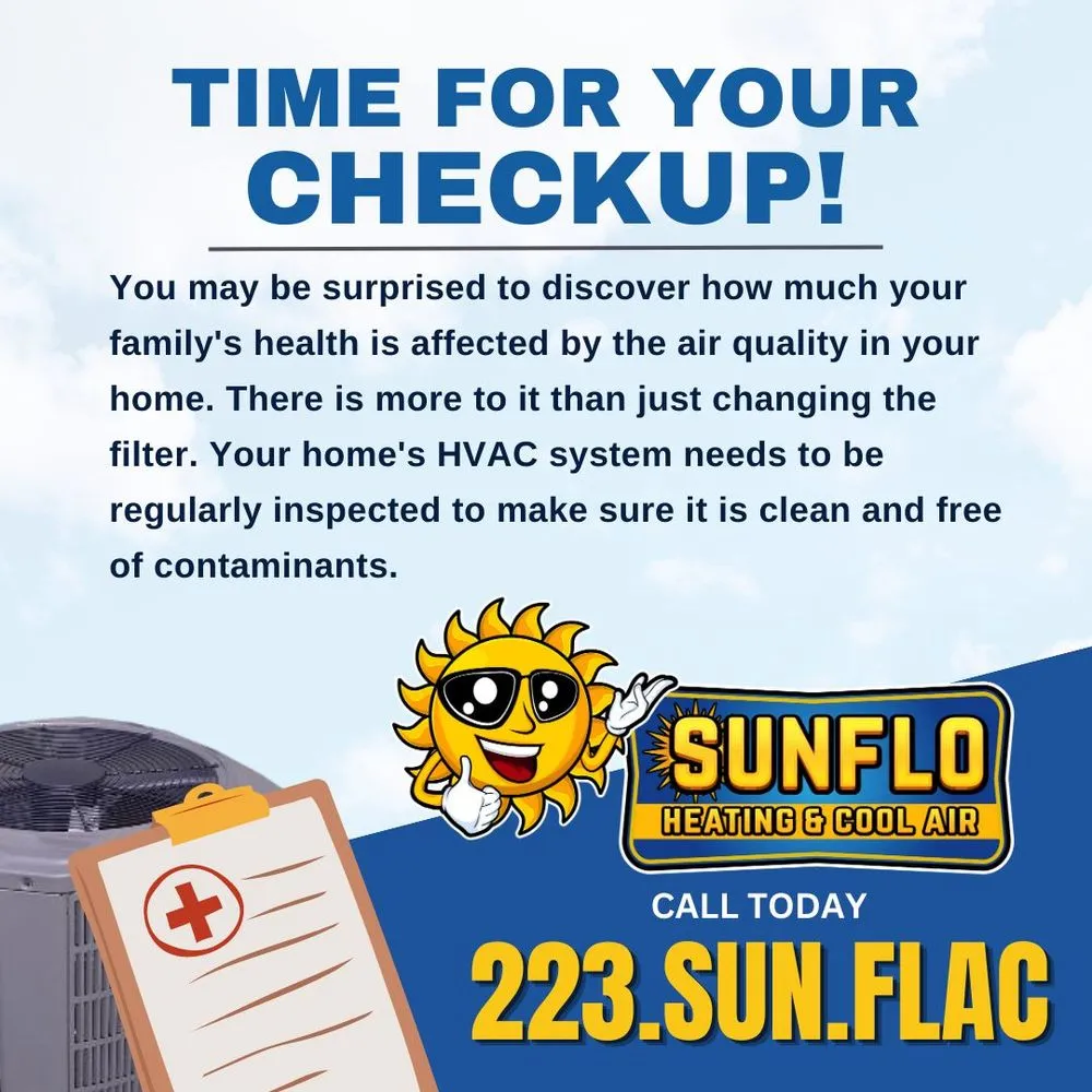 Slide of Sunflo Heating and Cool Air