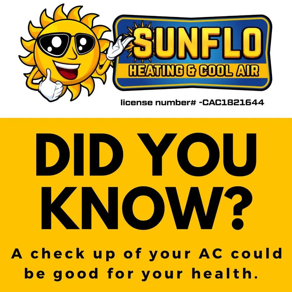 Slide of Sunflo Heating and Cool Air