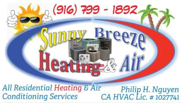 Sunny Breeze Heating & Air Services Logo