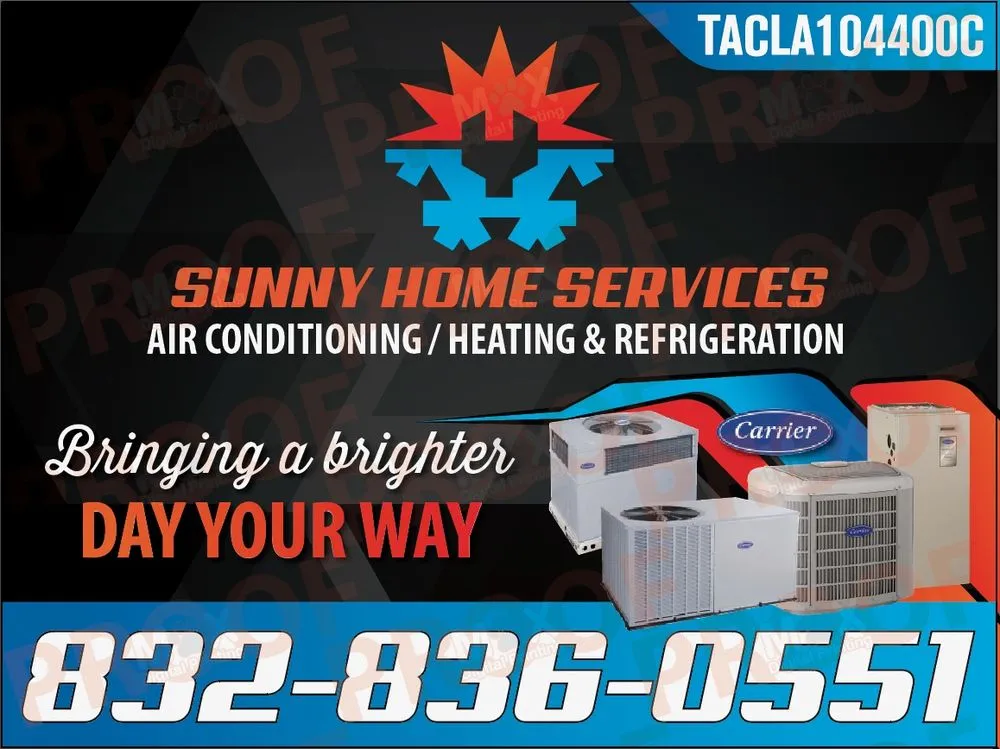 Slide of Sunny Home Services Air Conditioning and Heating