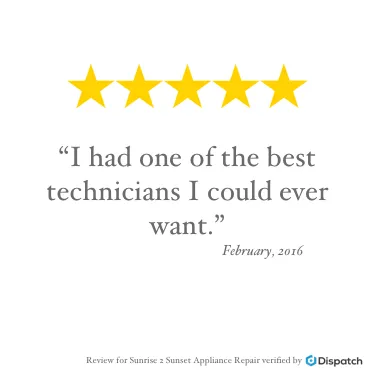 Slide of Sunrise 2 Sunset Appliance Repair