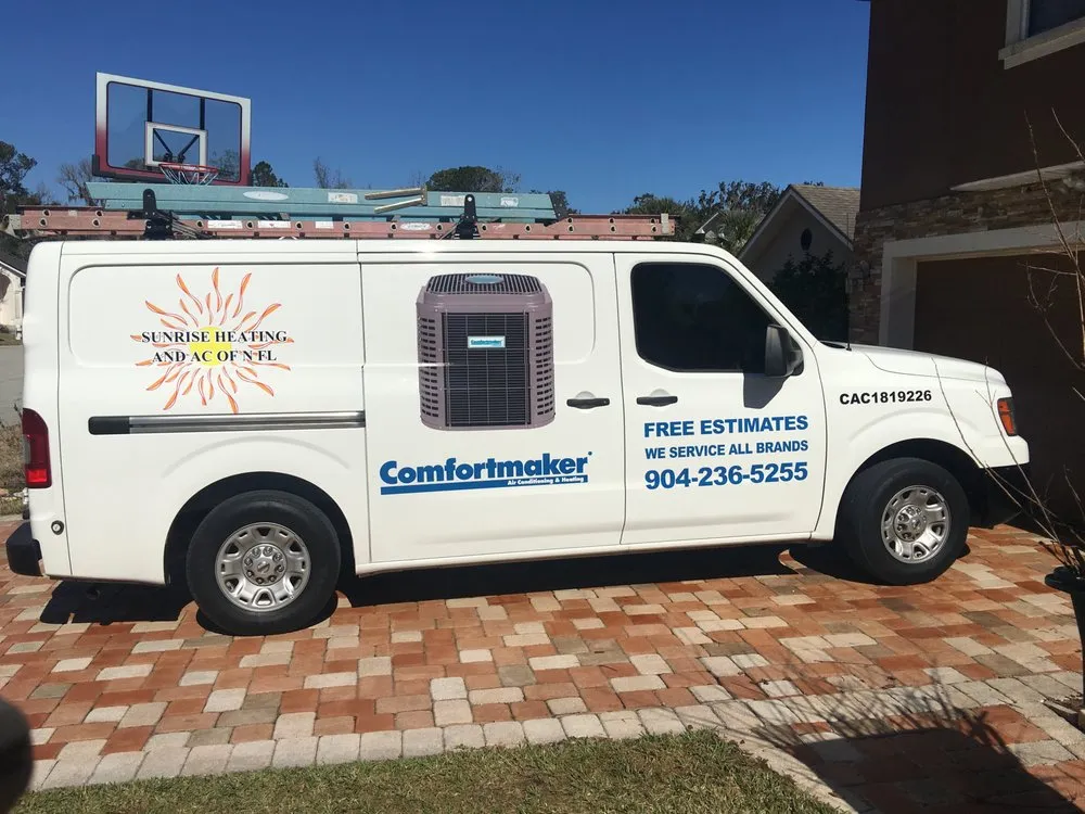 Slide of Sunrise Heating and AC of N FL