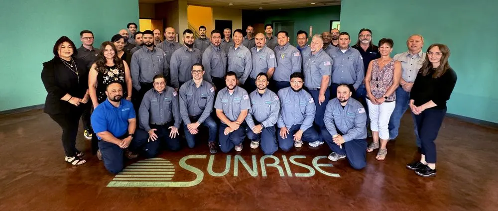 Slide of Sunrise Service