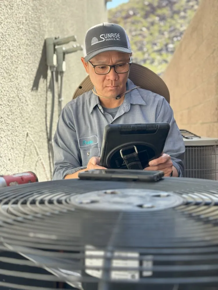 Slide of Sunrise Service