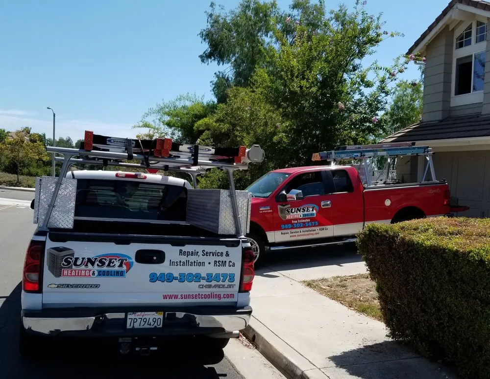 Slide of Sunset Heating & Cooling