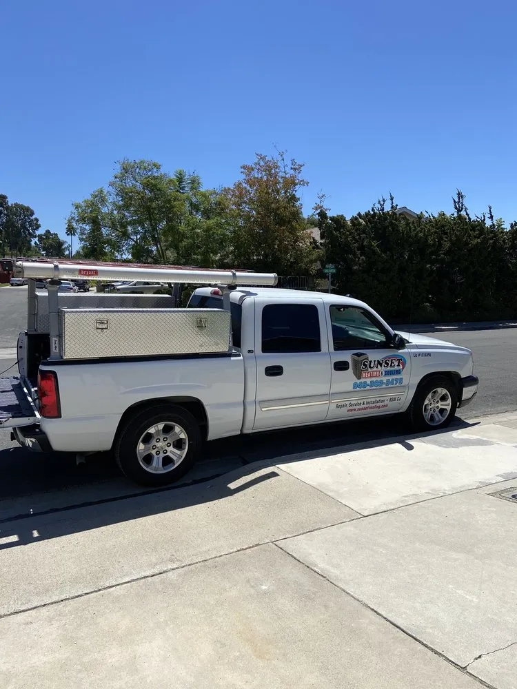 Slide of Sunset Heating & Cooling