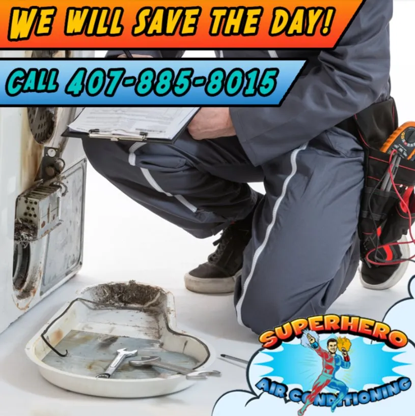 Slide of Super hero Air conditioning