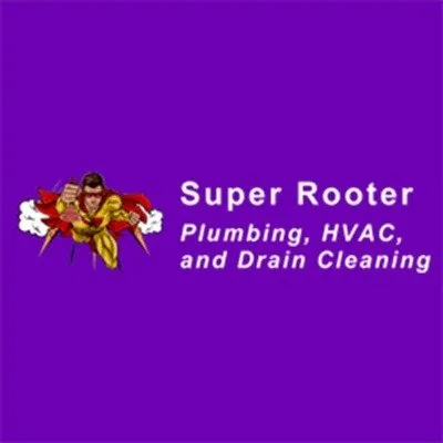 Super Rooter Plumbing and Drain Cleaning Logo