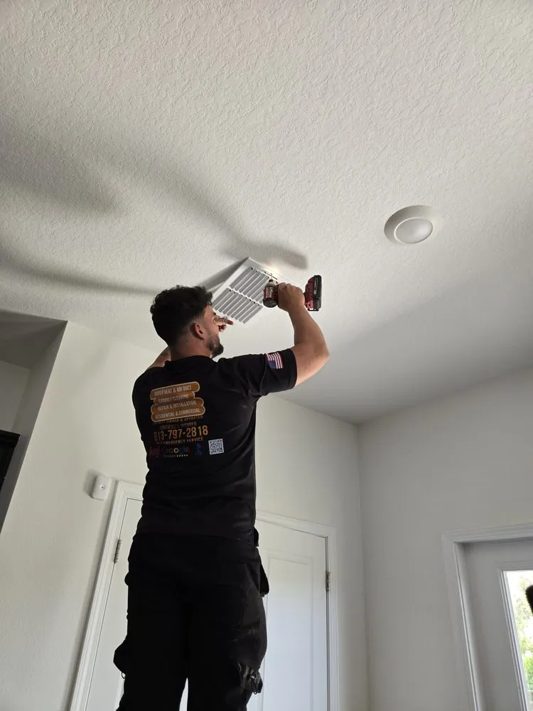 Professional AC installation for homes in Tampa Bay, FL by Superb Dryer Vent Cleaning