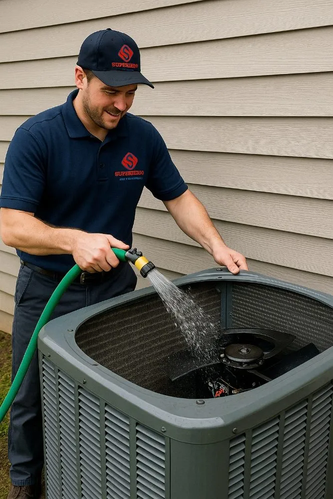 Slide of Superhero Heat & Air