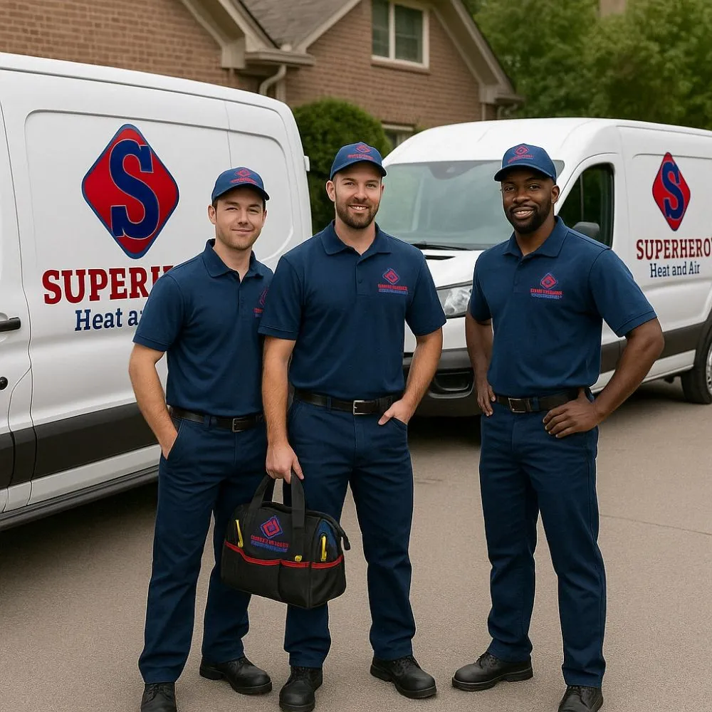 Slide of Superhero Heat & Air