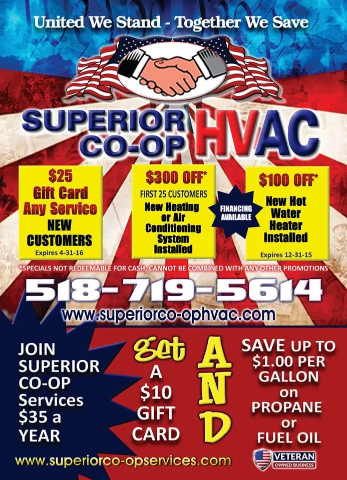 Slide of Superior Co-Op HVAC