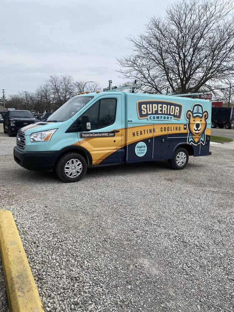 Slide of Superior Comfort Heating and Cooling