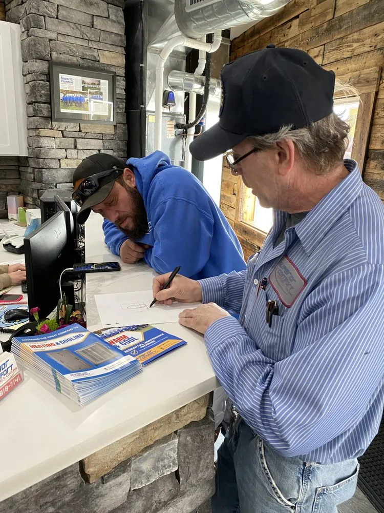 Slide of Superior Comfort Heating and Cooling