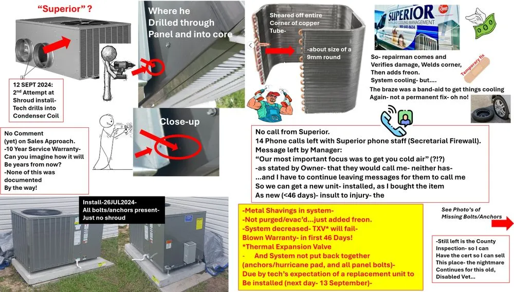 Slide of Superior Heating & Cooling Management