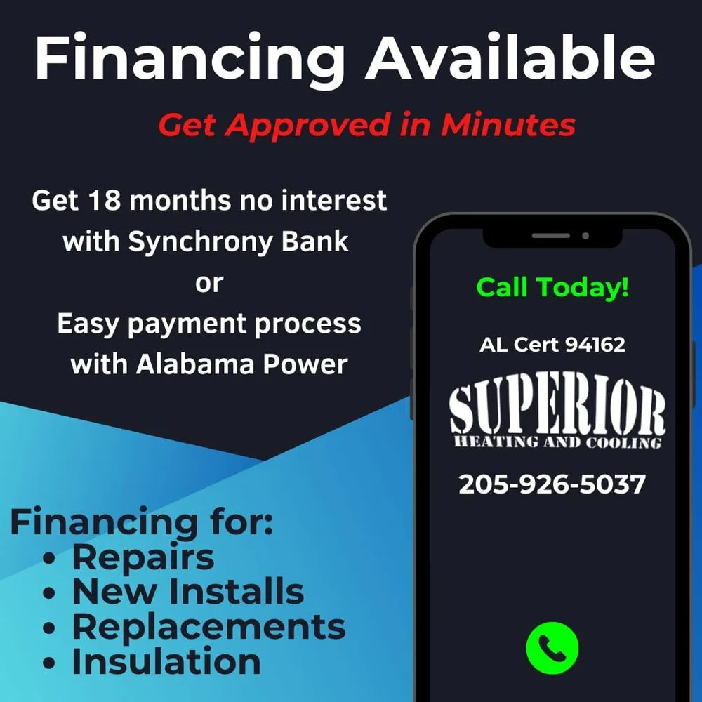 Slide of Superior Heating and Cooling