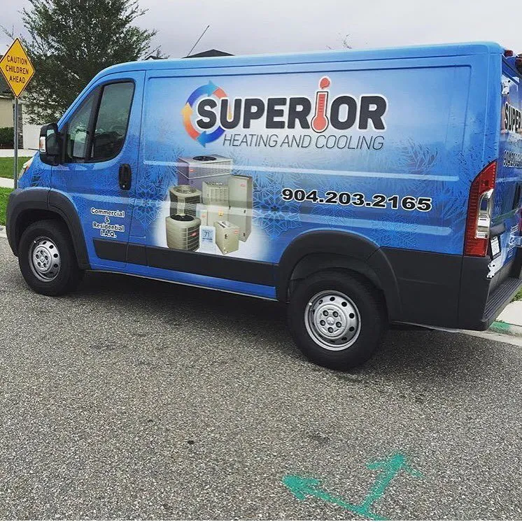 Slide of Superior Heating and Cooling of NE FL