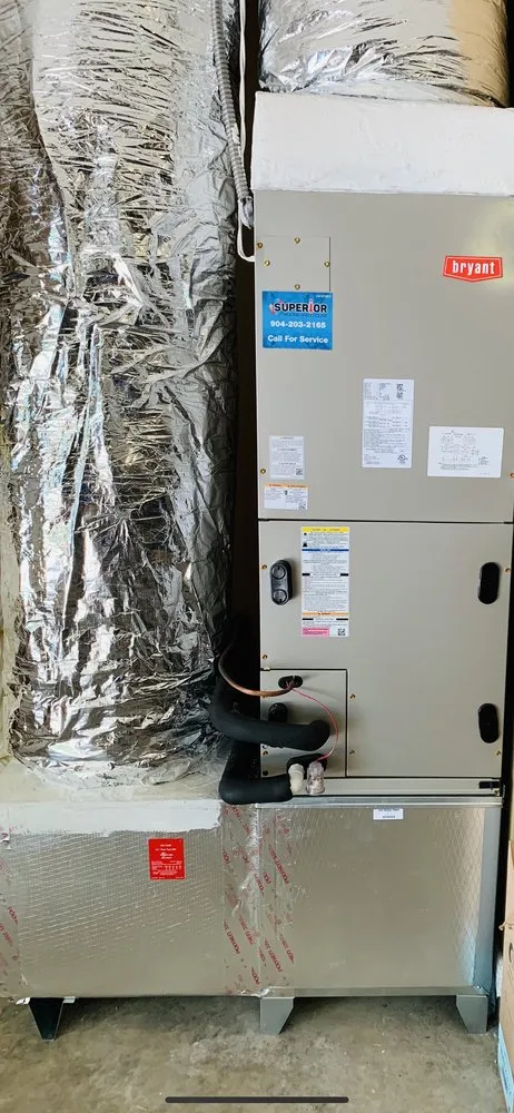 Slide of Superior Heating and Cooling of NE FL