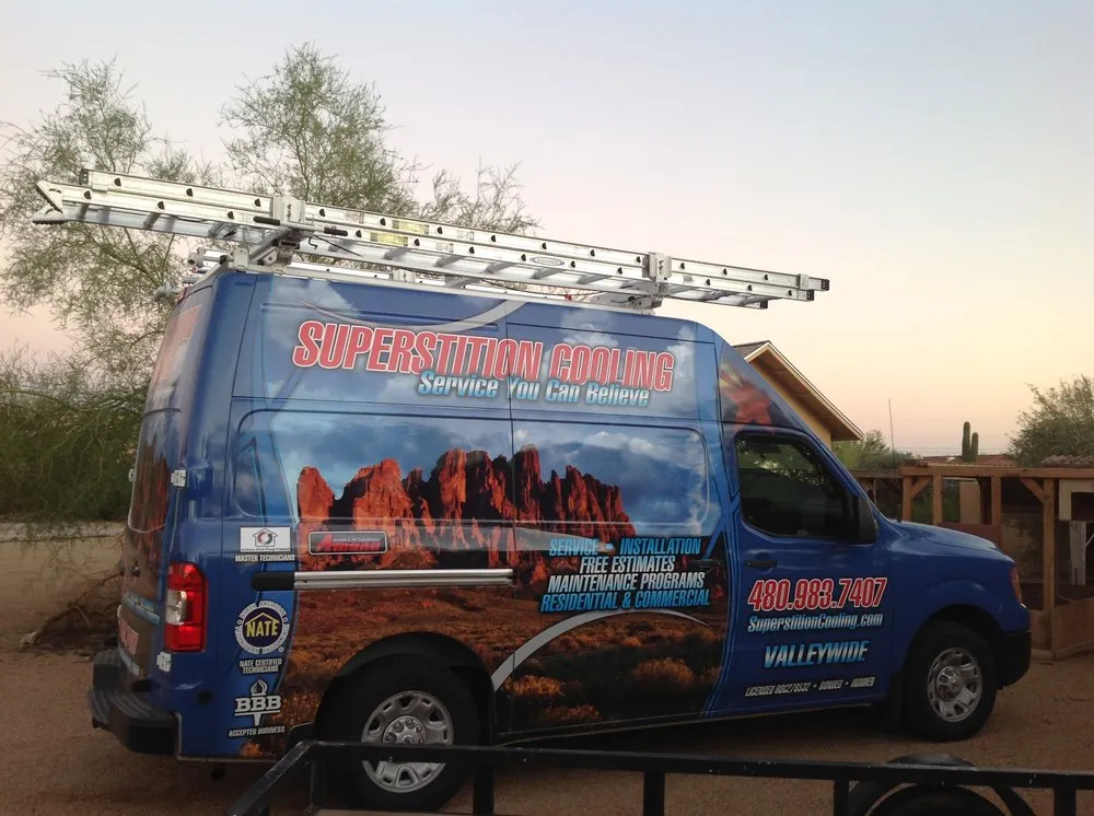 Slide of Superstition Cooling