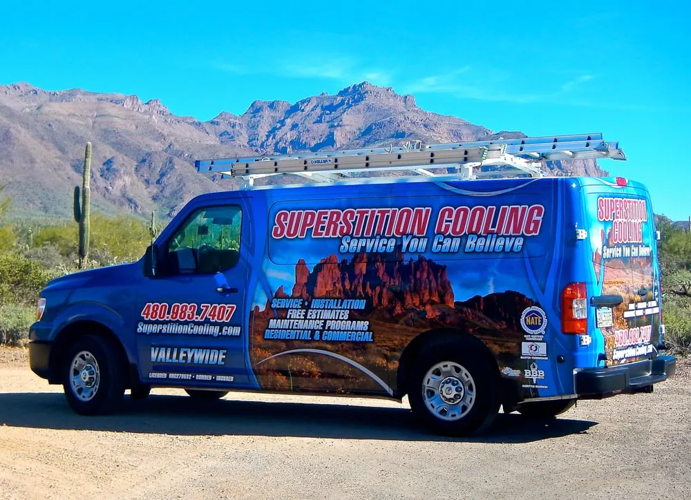 Slide of Superstition Cooling