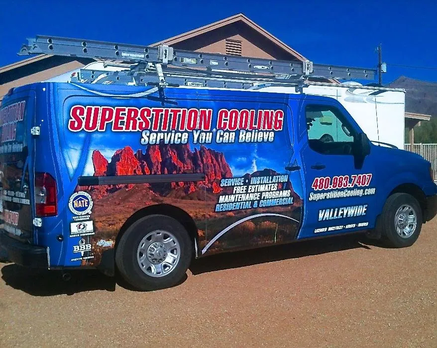 Slide of Superstition Cooling