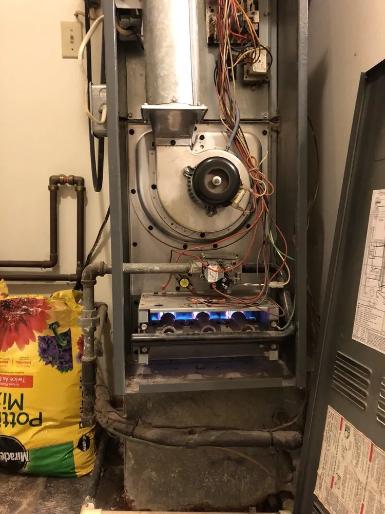 Slide of SuperTec Heating and Cooling