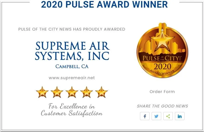 Slide of Supreme Air Systems